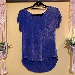 Blue & Gold American Eagle Outfitters Soft & Sexy Tee